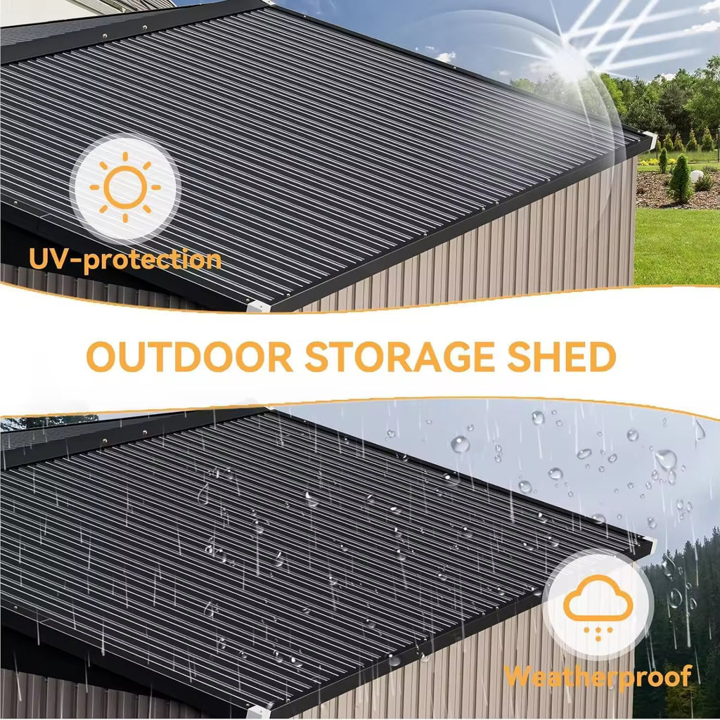 Outside storage shed