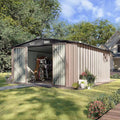 Outside storage shed